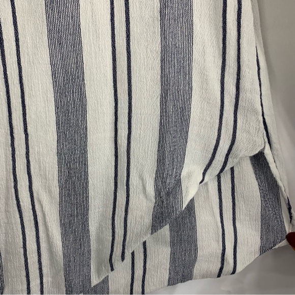 Lucky Brand Striped Cotton-Blend Button-Up Shirt, size SP - Picture 6 of 10